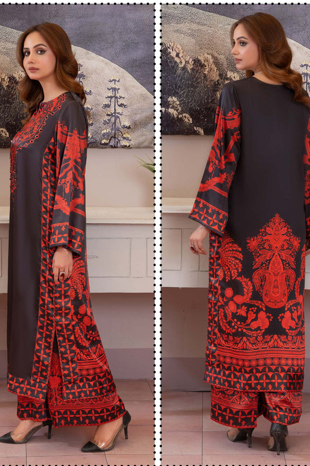 Aura Silk Co-ords (TWO-PIECE)- Raniyah RAS02
