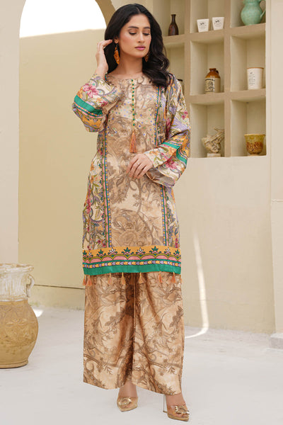 Zard Silk (TWO-PIECE) - RivaaJ ATTZS04