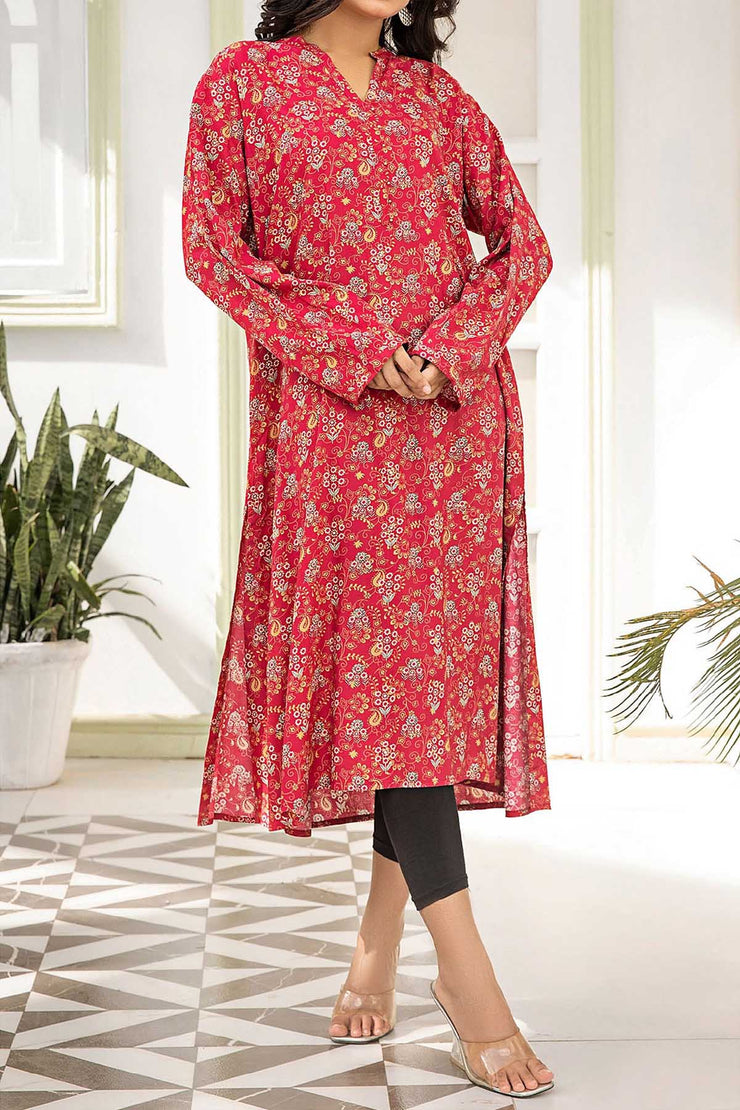Rafia Seasonal Kurti - DPLK57