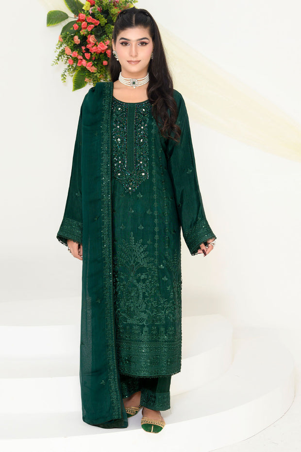 Feroze Silk - Rivaaj RFS1804 GREEN