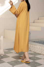 Rafia Seasonal Kurti - LELK19 MUSTARD