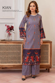 Aura Silk Co-ords (TWO-PIECE)- Raniyah RAS01