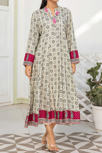 Rafia Seasonal Kurti - DPLK56