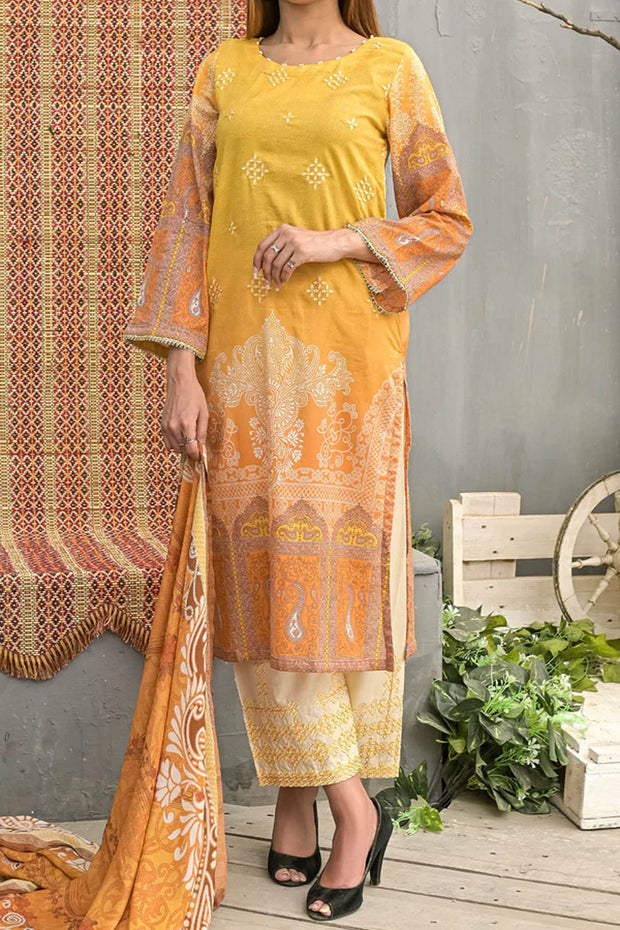 Rafia Luxury Lawn - DPC233