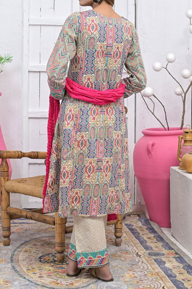 Rafia Luxury Lawn - DPC253