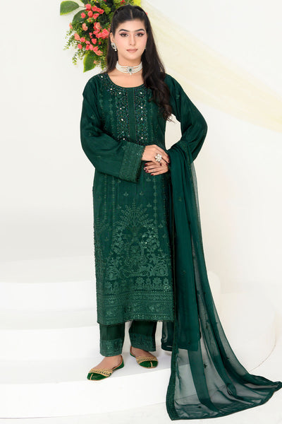 Feroze Silk - Rivaaj RFS1804 GREEN