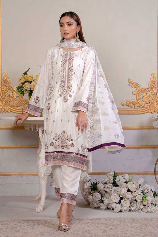 RivaaJ Linen Pret - RLP01 WHI