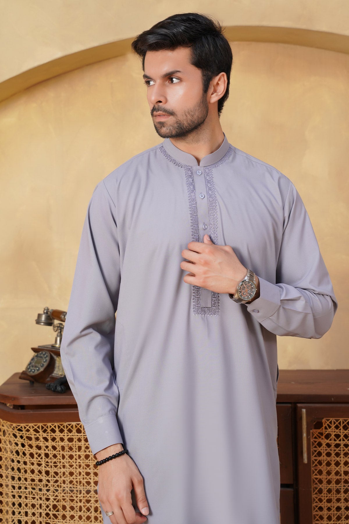 Men’s Salwar Kameez | Gents Salwar Kameez | RivaaJ UK | RivaaJ | Al Qaisar