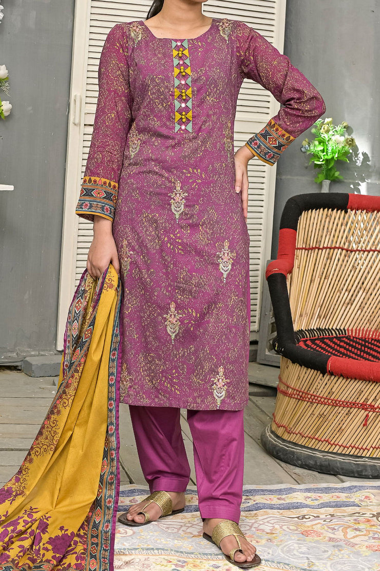 Rafia Luxury Lawn - DPC232