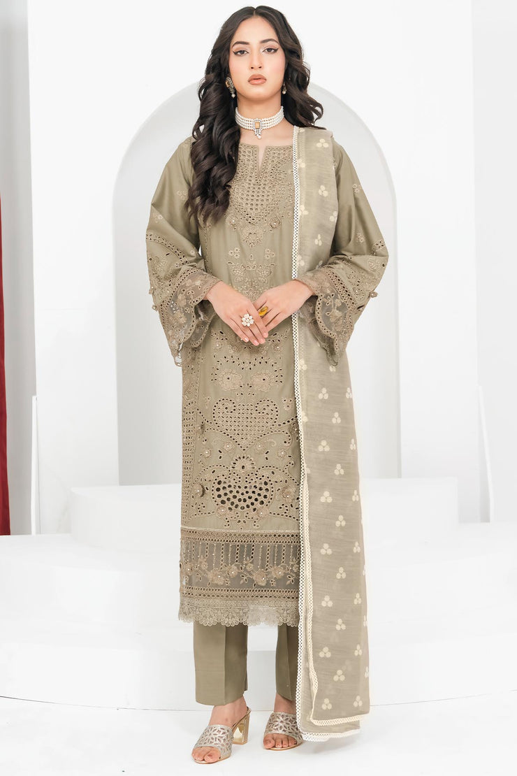 Rivaaj Cotton Floral - RIVCTN 1160 MEHNDI