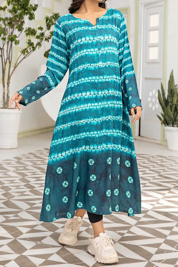 Rafia Seasonal Kurti - DPLK54