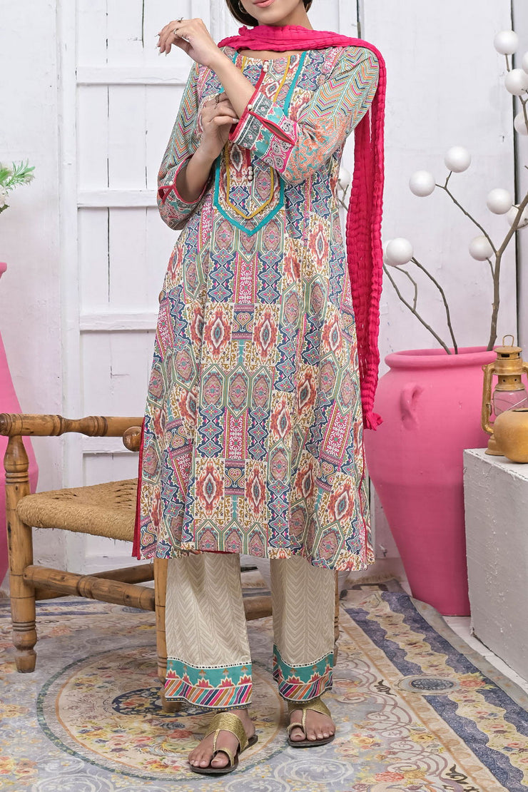 Rafia Luxury Lawn - DPC253