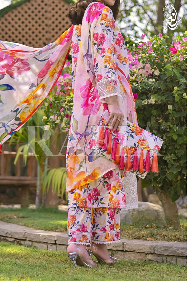 Rafia Luxury Lawn - DPC410