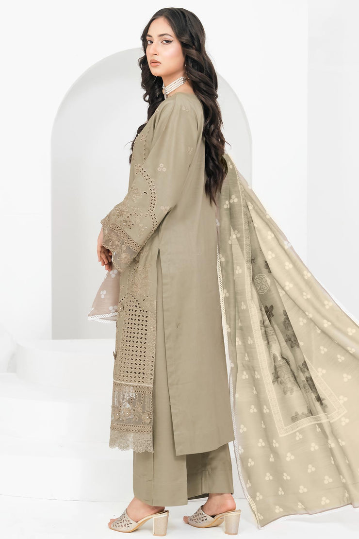 Rivaaj Cotton Floral - RIVCTN 1160 MEHNDI