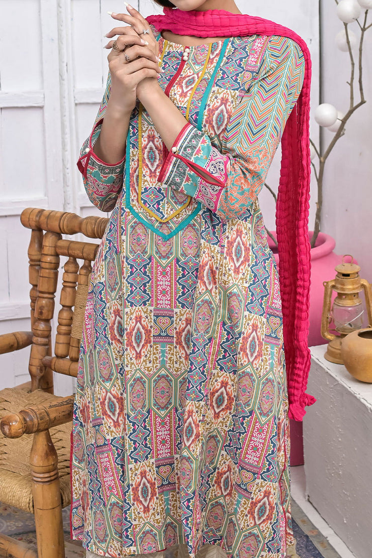 Rafia Luxury Lawn - DPC253