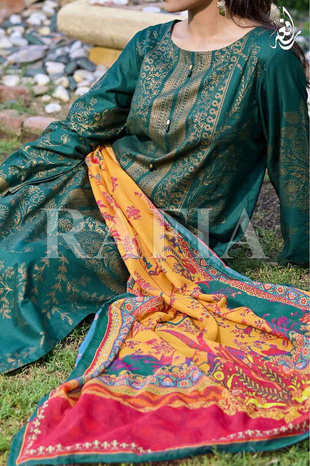 Rafia Luxury Lawn - DPC402