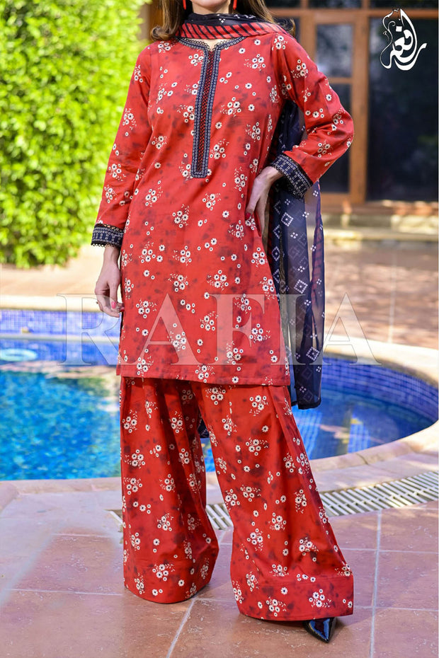 Rafia Luxury Lawn - DPC423b