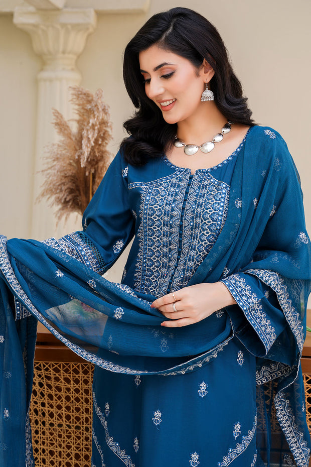 Rivaaj Auburn - LINEN 1603 TEAL