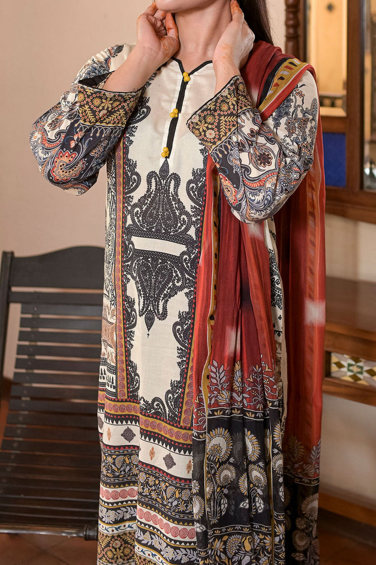 Rafia Luxury Lawn - DPC255