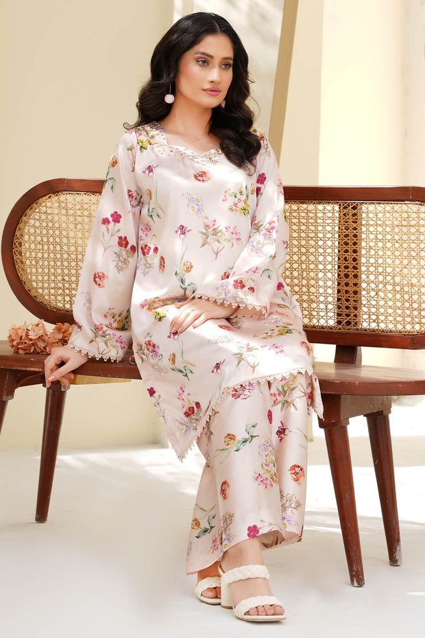 Zard Silk (TWO-PIECE) - RivaaJ ATTZS07
