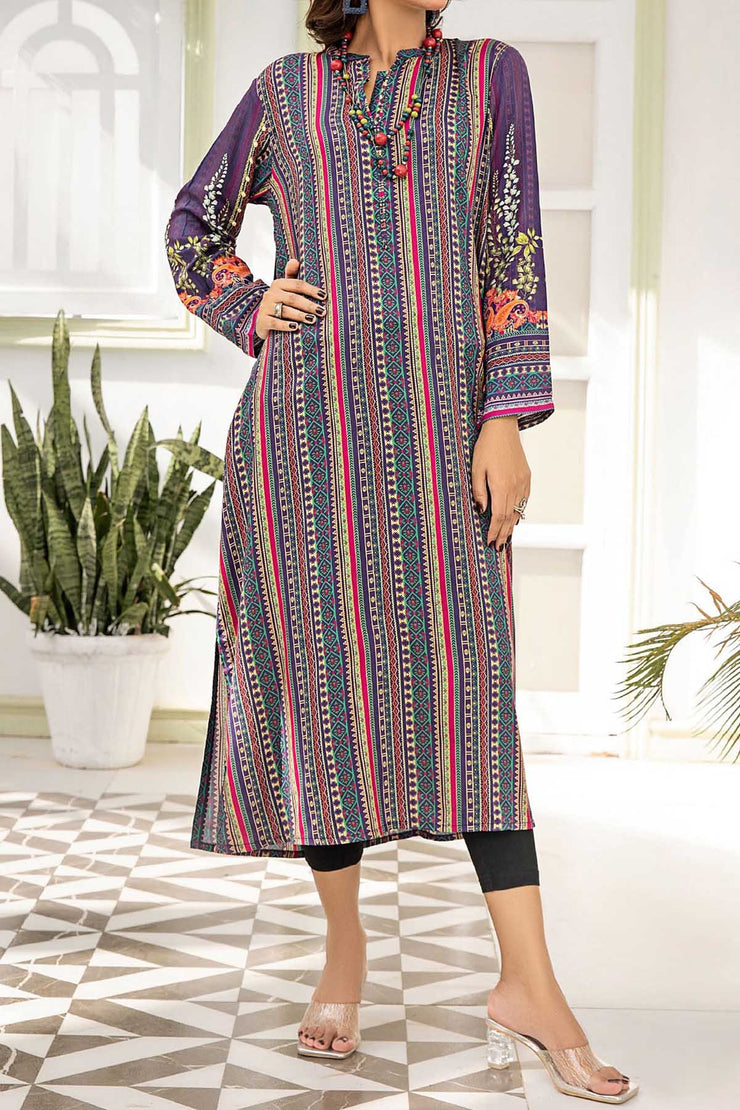 Rafia Seasonal Kurti - DPLK69