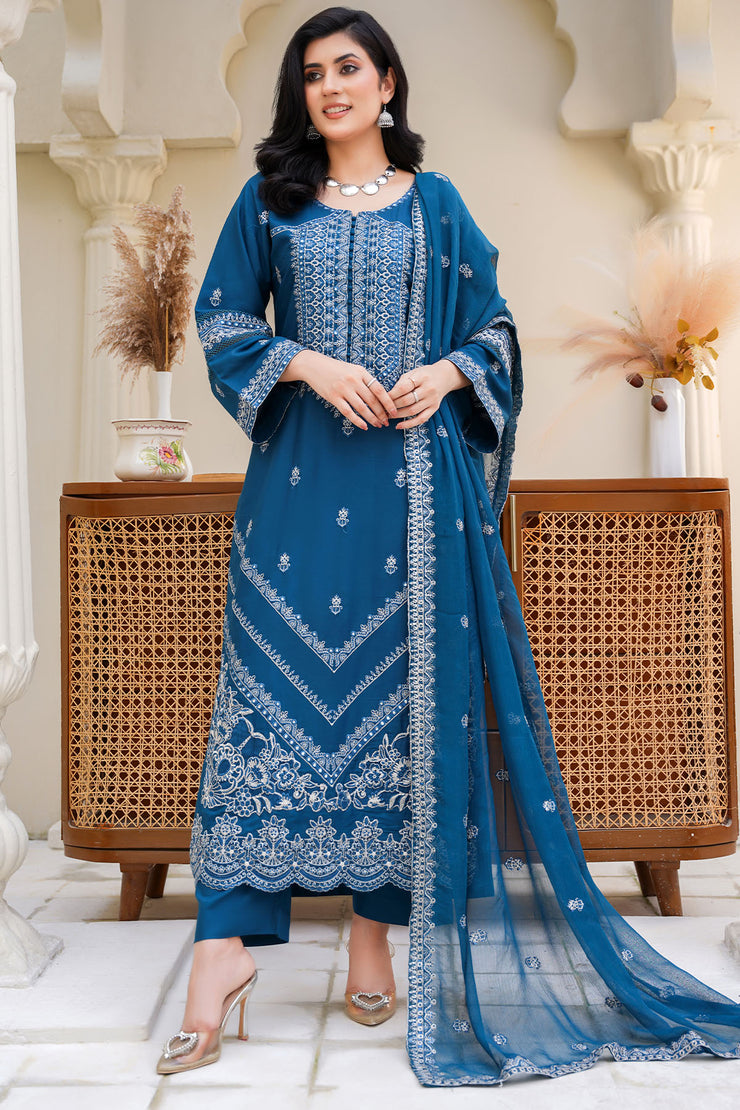Rivaaj Auburn - LINEN 1603 TEAL