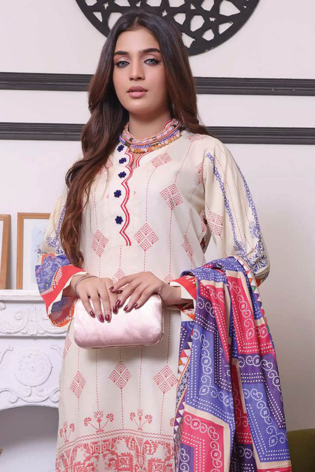 Falak Premium Lawn - Raqsam RAQL2010