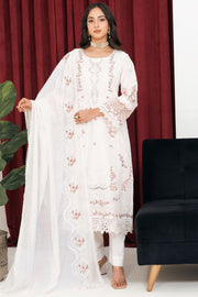 Rivaaj Cotton Floral - RIVCTN 1609 WHITE