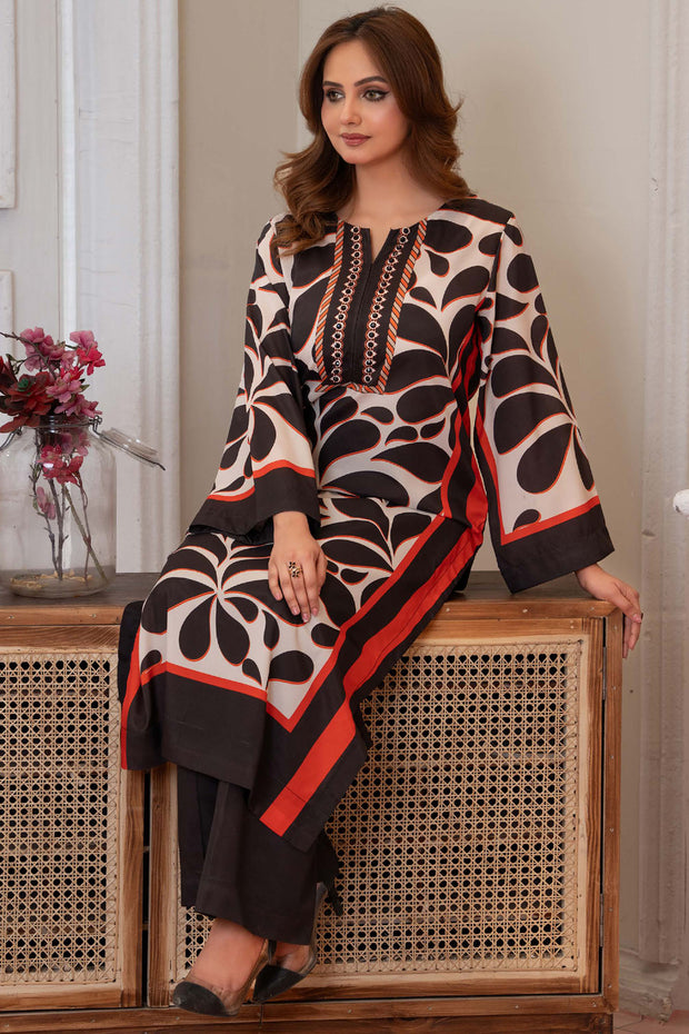 Aura Silk Co-ords (TWO-PIECE)- Raniyah RAS06