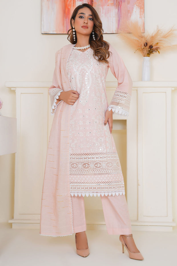 Rivaaj Cotton Floral - 1148 Pink