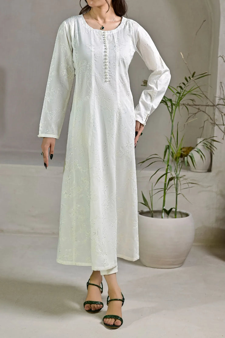 Rafia Seasonal Kurti - CTNK34