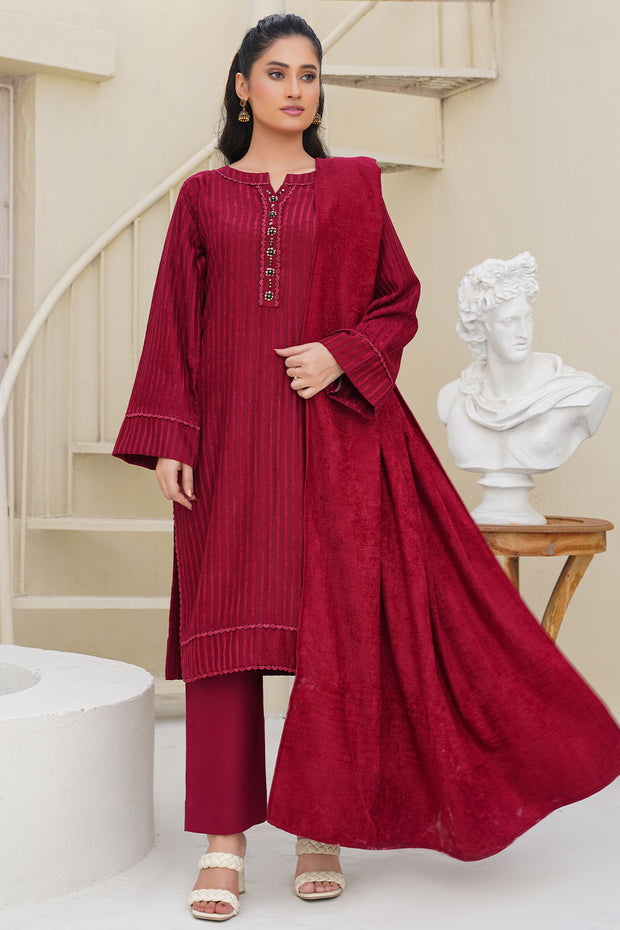 Dhanak with Velvet Shawl - Rivaaj ATTDV01