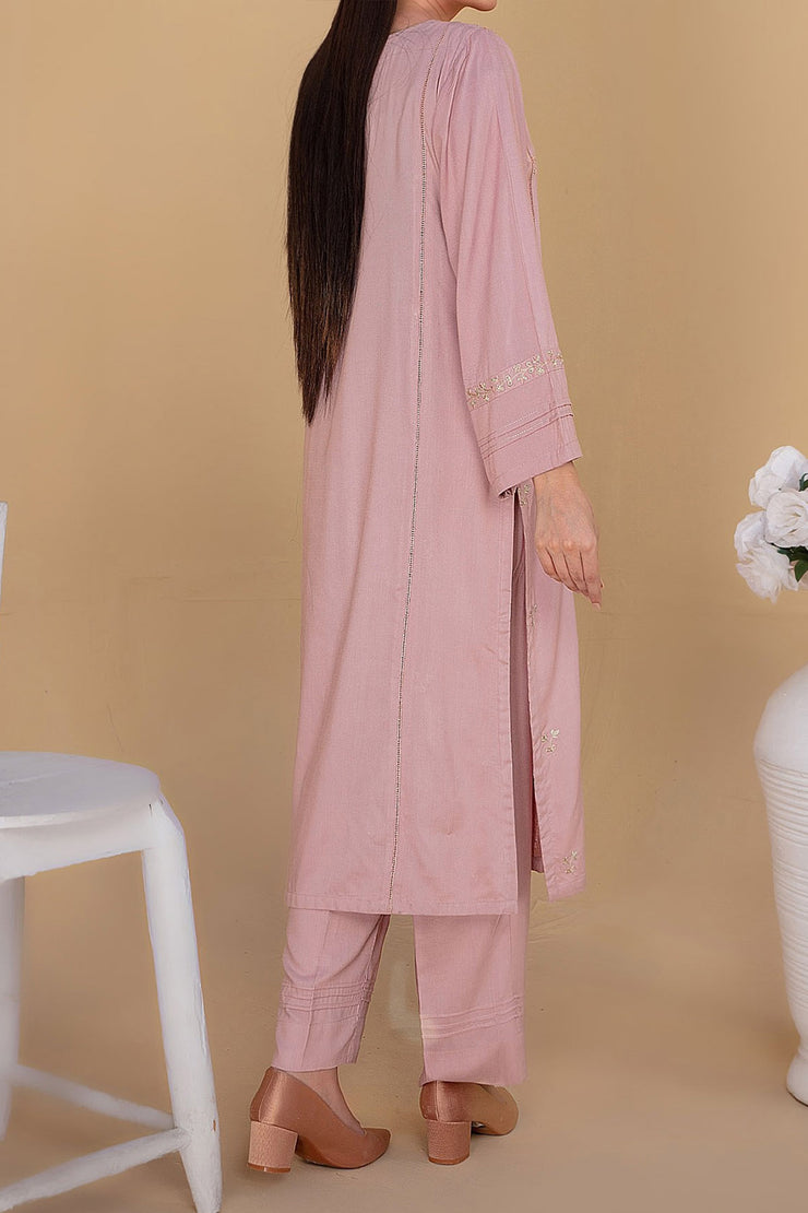 Rafia Linen Pret - LEL78 PINK