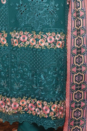 Floral Dhanak Shawl - Munira MD2525 03