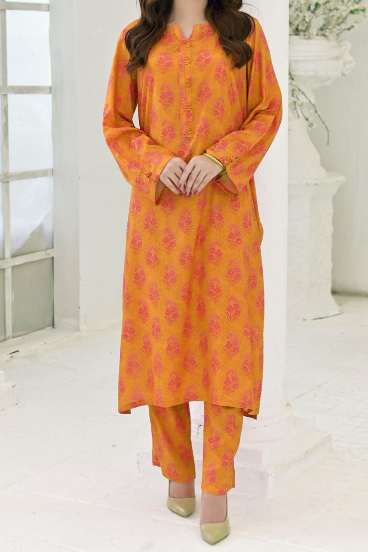 Rafia Linen Pret (TWO-PIECE) - DPL220A