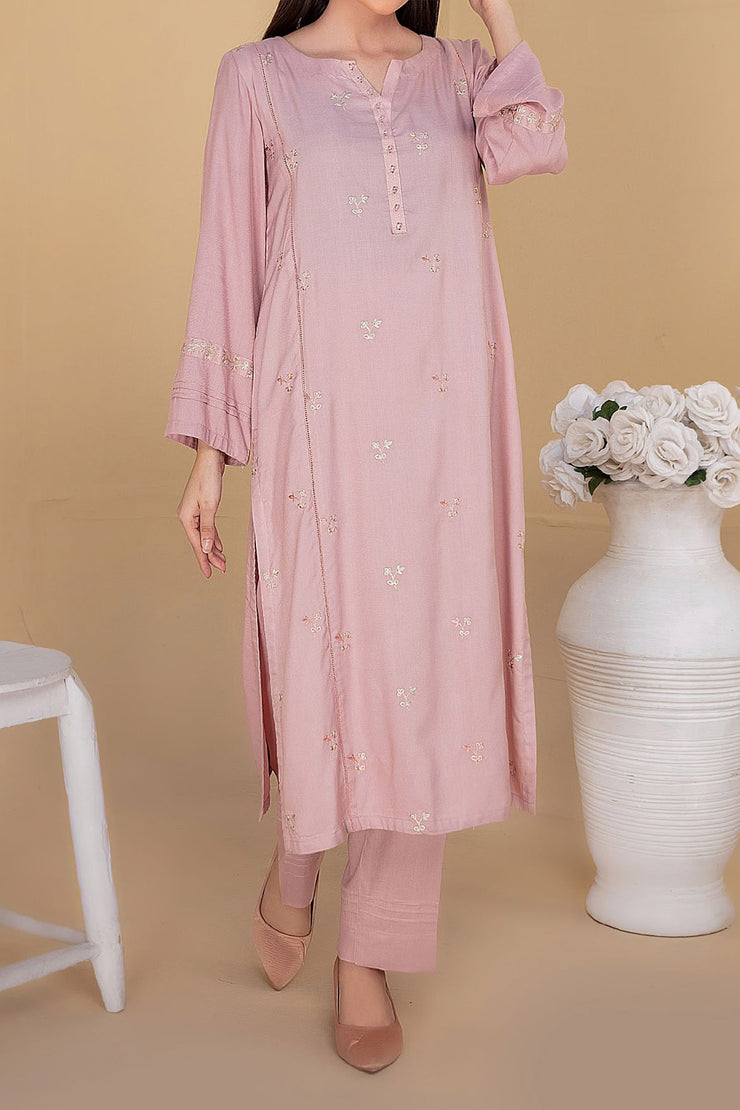 Rafia Linen Pret - LEL78 PINK