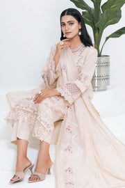 Rivaaj Cotton Floral - RIVCTN 1609 BEIGE