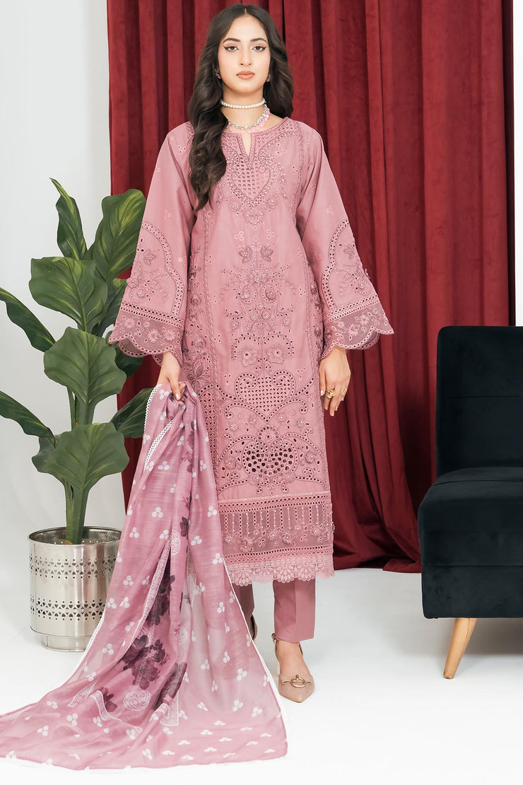 Rivaaj Cotton Floral - RIVCTN 1160 TEAPINK