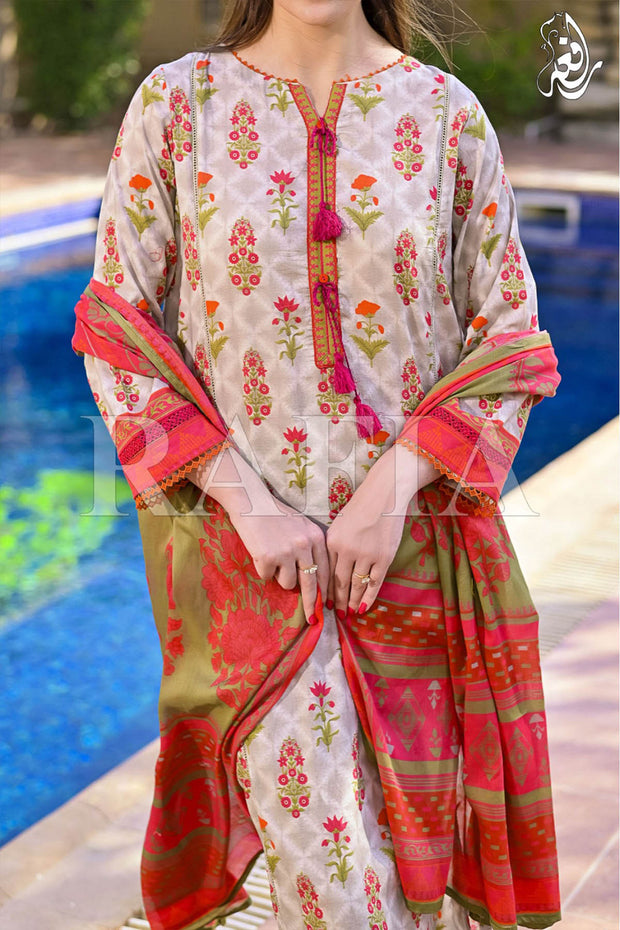 Rafia Luxury Lawn - DPC391