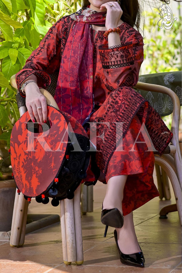 Rafia Luxury Lawn - DPC413