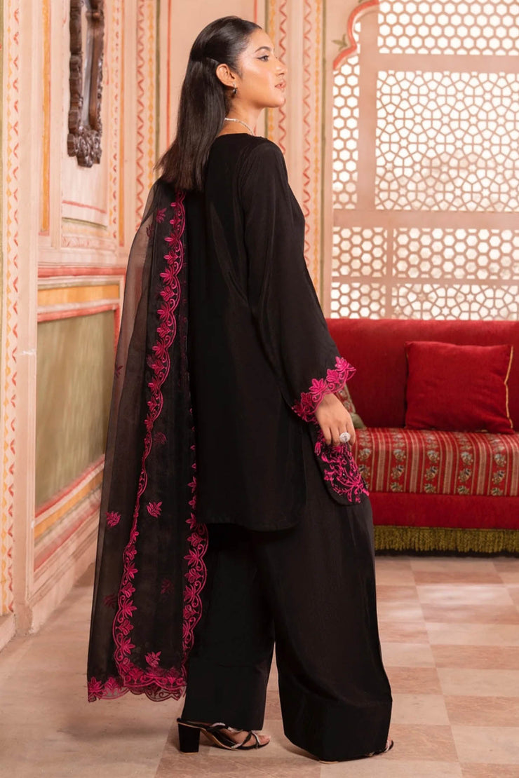 Noor-E-Nazar Silk - Raniyah 06 BLACK