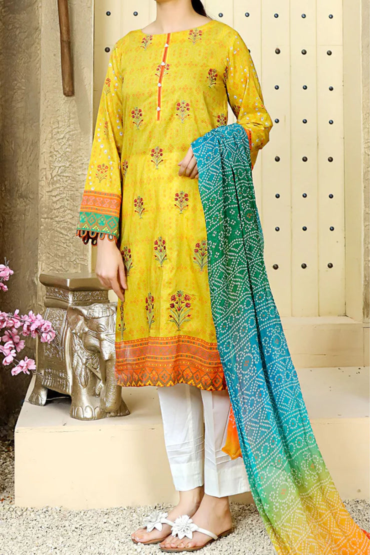 Rafia Luxury Lawn - DPC195