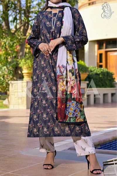 Rafia Luxury Lawn - DPC392