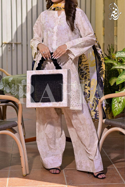Rafia Luxury Lawn - DPC414