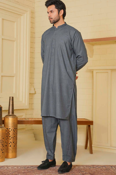Men’s Salwar Kameez - Heritage 5038 Dark Grey