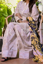 Rafia Luxury Lawn - DPC414