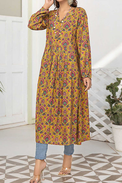 Rafia Seasonal Kurti - DPLK67