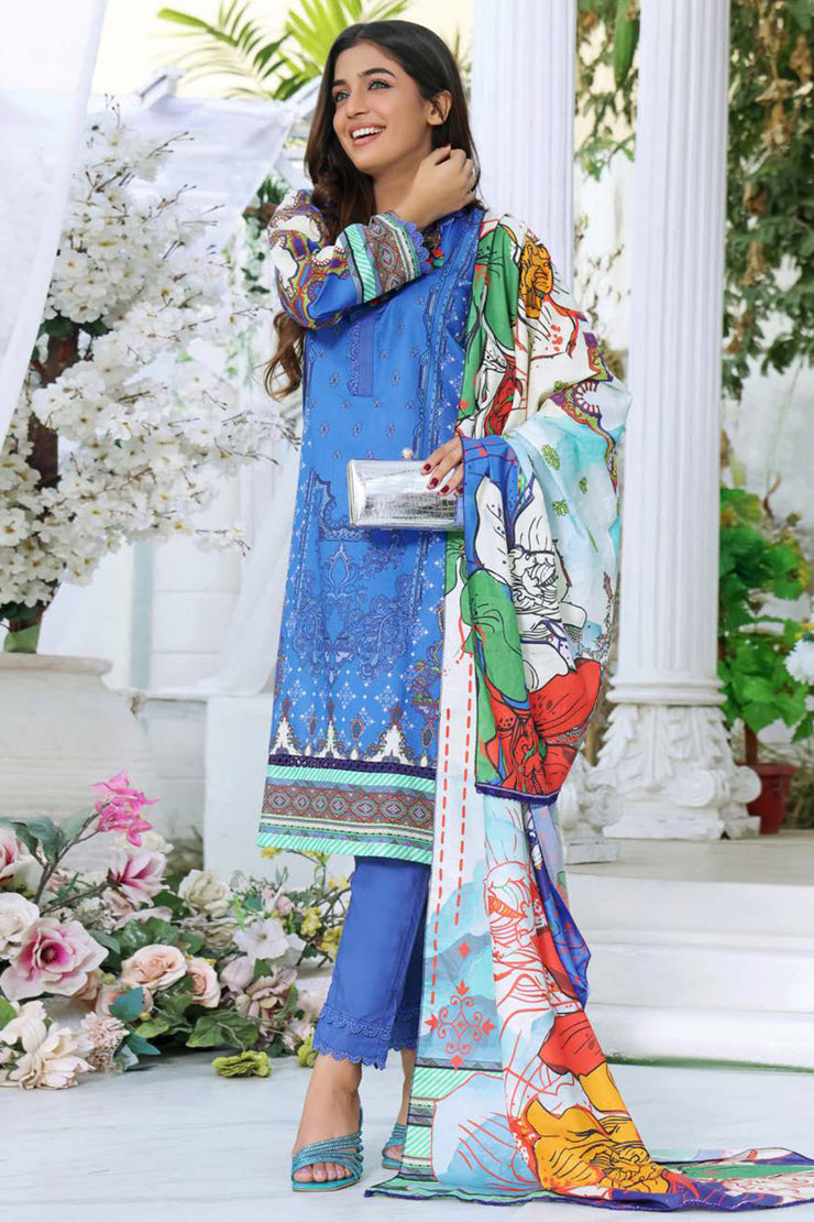 Falak Premium Lawn - Raqsam RAQL2009