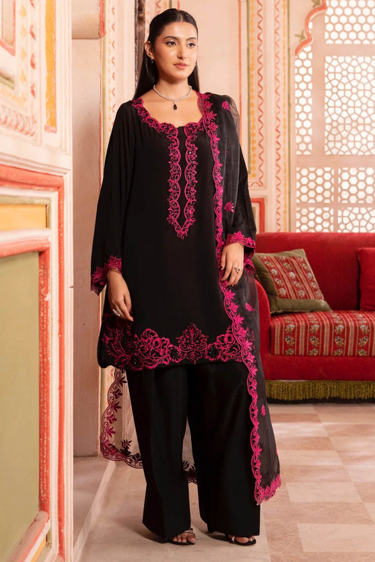 Noor-E-Nazar Silk - Raniyah 06 BLACK