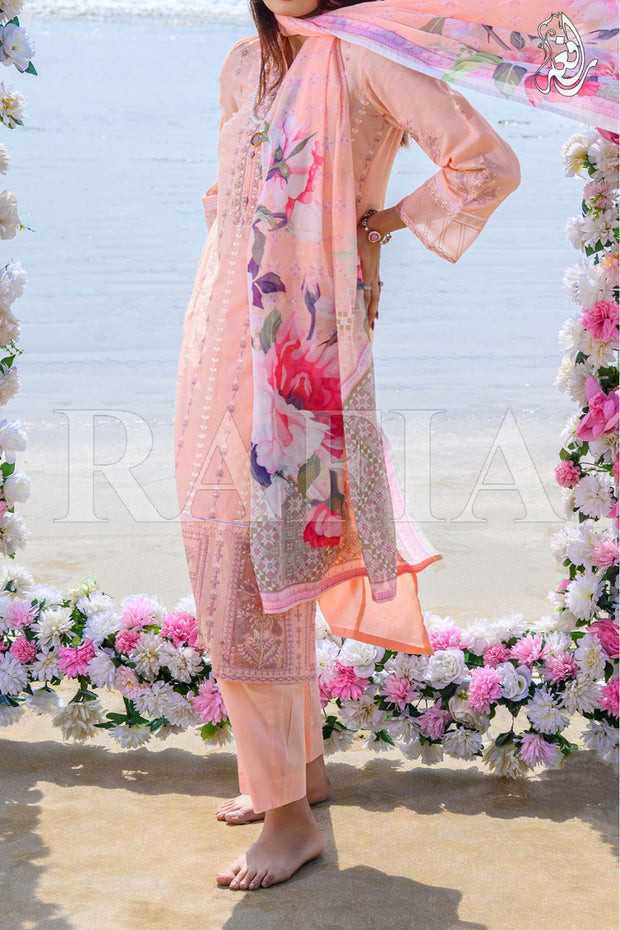 Rafia Luxury Lawn - DPC381